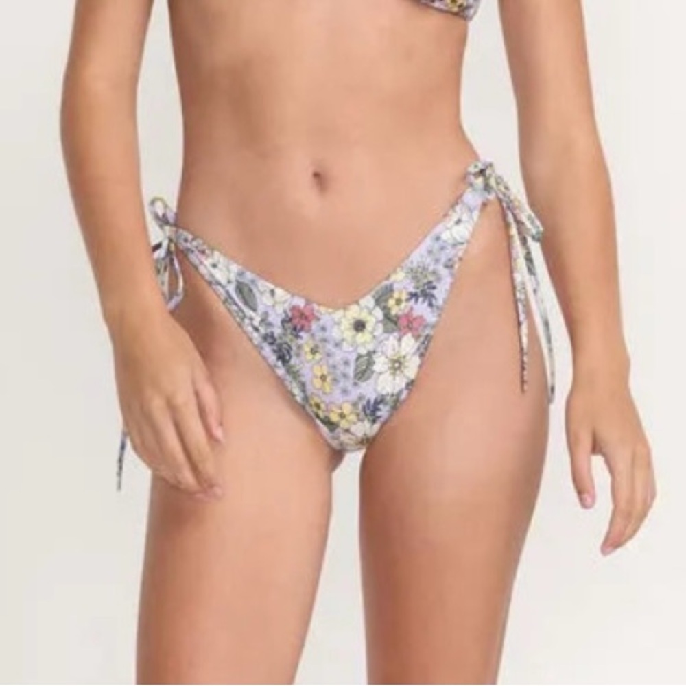 RVCA Floral Bikini Bottom